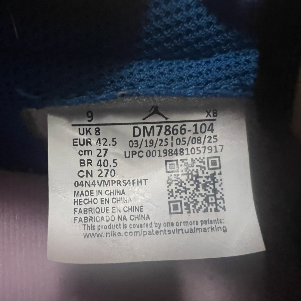 Jordan 1 Retro Low OG SP Fragment x Travis Scott (Sail/blue) - Picture 14 of 15